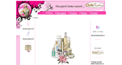 Desktop Screenshot of clubparfum.ro